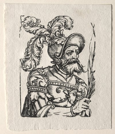 Tiranos del Antiguo Testamento: Saúl de Georg Pencz