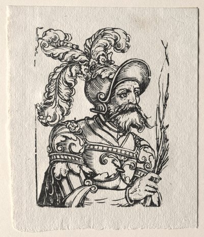 Tiranos del Antiguo Testamento: Saúl de Georg Pencz