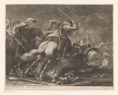 lucha ecuestre de Georg Philipp Rugendas (I)