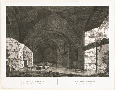 La Gran Gruta en el Castillo de Heidelberg de Georg Primavesi, after Peter Speeth