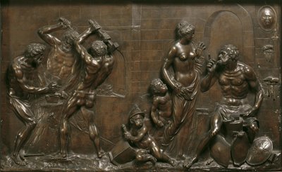 Venus en la fragua del volcán de Georg Raphael Donner