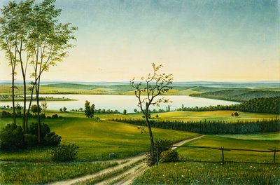 Osterseen, 1925 de Georg Schrimpf