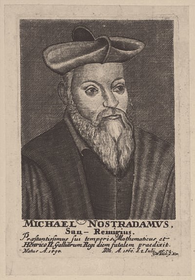 Michel de Nostredame 1503-1566 de Georg Wolfgang Knorr