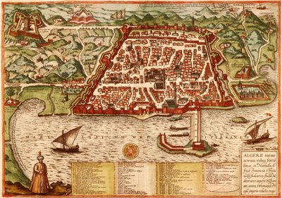 Argel, Argelia de Georg and Hogenberg Franz (1535 90) Braun
