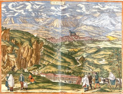 Alhama de Granada, España de Georg and Hogenberg Franz (1535 90) Braun