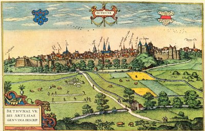 Bethune de Georg and Hogenberg Franz (1535 90) Braun
