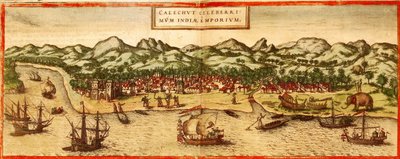 Calicut de Georg and Hogenberg Franz (1535 90) Braun