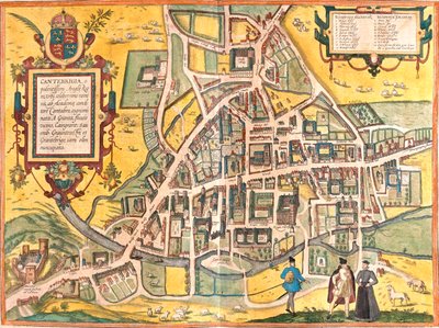 Cambridge, Gran Bretaña de Georg and Hogenberg Franz (1535 90) Braun