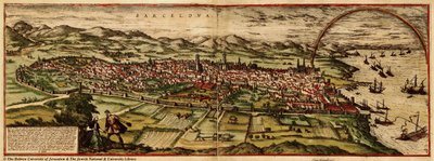 Ciudad de Catalon de Georg and Hogenberg Franz (1535 90) Braun