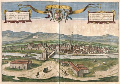 Fontainebleau, Francia (grabado) de Georg Braun and Hogenberg Franz