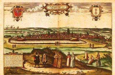 Gdansk, Polonia de Georg and Hogenberg Franz (1535 90) Braun
