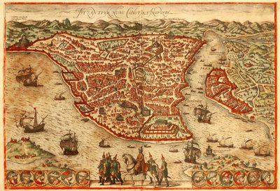 Estambul de Georg and Hogenberg Franz (1535 90) Braun