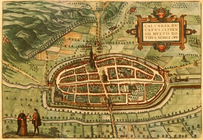 Kalkar, Alemania de Georg and Hogenberg Franz (1535 90) Braun
