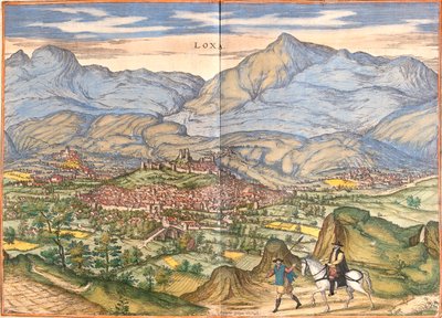 Loja, España de Georg and Hogenberg Franz (1535 90) Braun