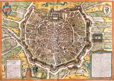 Milán, Italia de Georg and Hogenberg Franz (1535 90) Braun