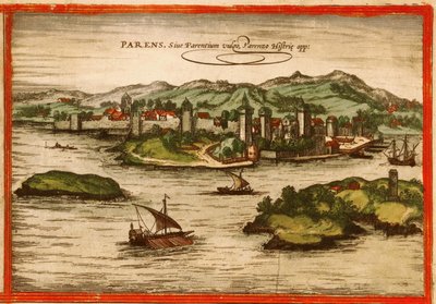 Porec, Croacia de Georg and Hogenberg Franz (1535 90) Braun