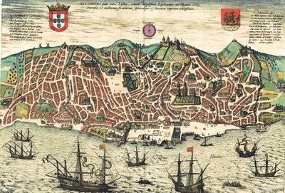 Portugal de Georg and Hogenberg Franz (1535 90) Braun