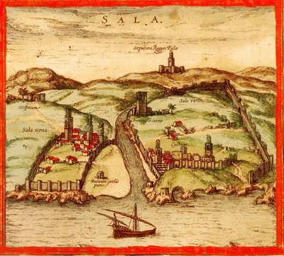 Sal, Marruecos de Georg and Hogenberg Franz (1535 90) Braun