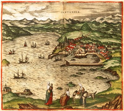 Santander de Georg and Hogenberg Franz (1535 90) Braun