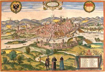 Schwäbisch Hall , Alemania de Georg and Hogenberg Franz (1535 90) Braun