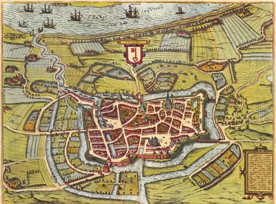 Stade, Hamburgo, Alemania de Georg and Hogenberg Franz (1535 90) Braun