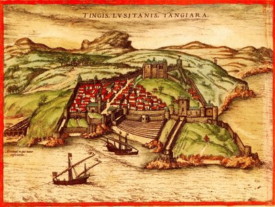 Tánger, Marruecos de Georg and Hogenberg Franz (1535 90) Braun