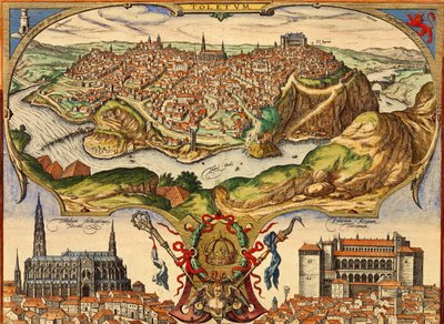 Toledo, España de Georg and Hogenberg Franz (1535 90) Braun