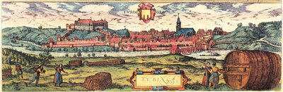 Tubinga de Georg and Hogenberg Franz (1535 90) Braun