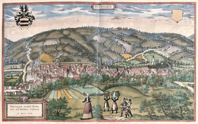 Budingen (Hesse), Alemania de Georg Braun and Hogenberg Franz