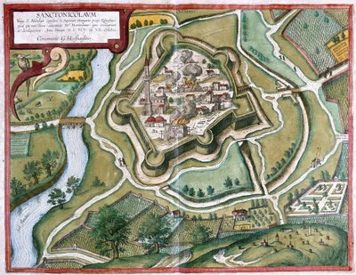 Torokszentmiklos, Hungría de Georg Braun and Hogenberg Franz