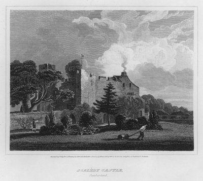 Castillo de Scaleby, Cumberland de George (after) Arnald