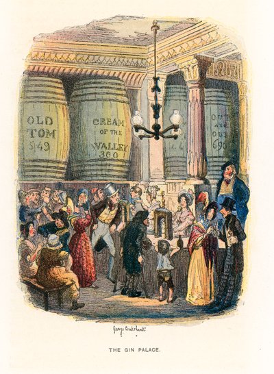 Ilustración para Tiempos Difíciles de George (after) Cruikshank