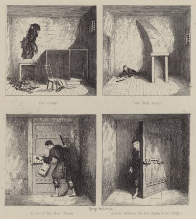 Ilustración para Jack Sheppard (grabado) de George (after) Cruikshank