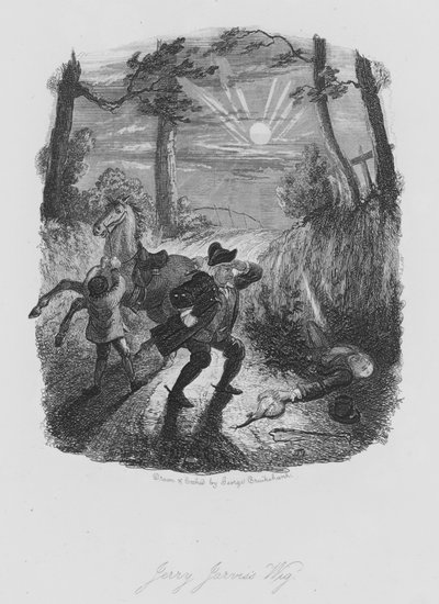 La peluca de Jerry Jarvis de George (after) Cruikshank
