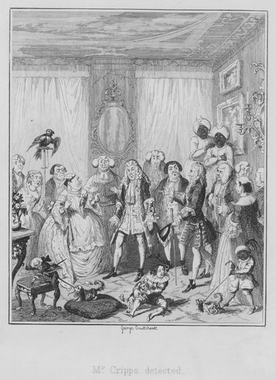 El Sr. Cripps detectado de George (after) Cruikshank