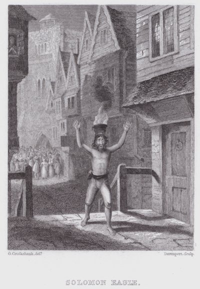 Solomon Eagle de George (after) Cruikshank