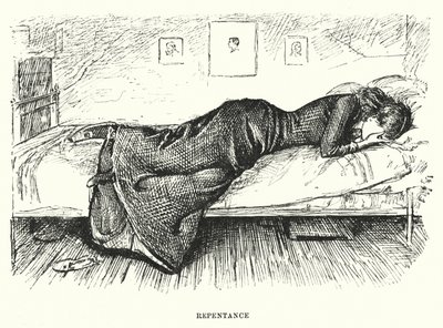Ilustración para Trilby de George du Maurier (grabado) de George (after) Du Maurier