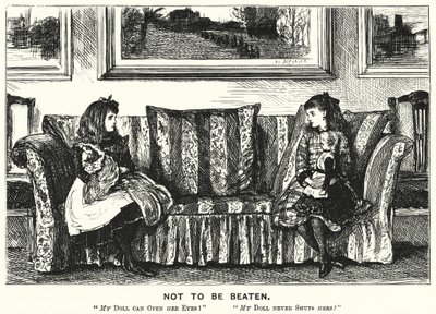 Caricatura de Punch: No ser vencido (grabado) de George (after) Du Maurier