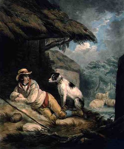 El Pastor de George (after) Morland