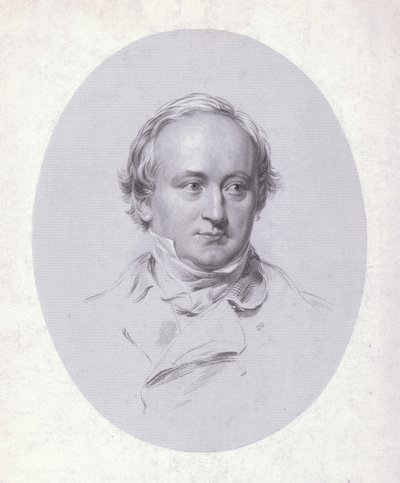 Christian Karl Josias von Bunsen, diplomático y erudito alemán (grabado) de George (after) Richmond