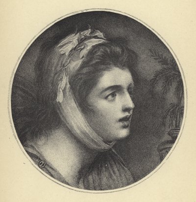Lady Hamilton como Sensibilidad de George (after) Romney