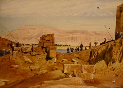 Figuras Trabajando, Luxor de George 9th Earl of Carlisle Howard