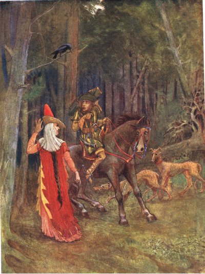Waldesgespräch, ilustración de 