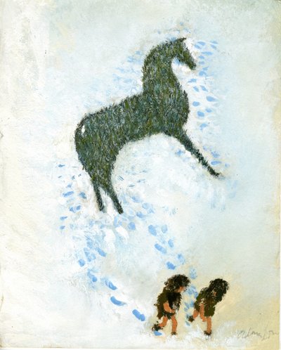 No es un caballo blanco de George Adamson