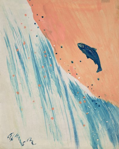 Salto del salmón de George Adamson