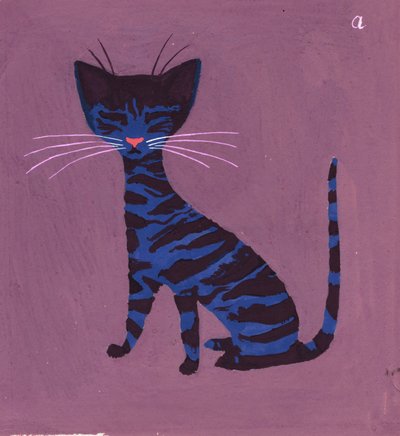 El gato azul, 1970s de George Adamson