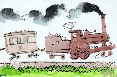 El tren de vapor, Parte I, 1952 de George Adamson