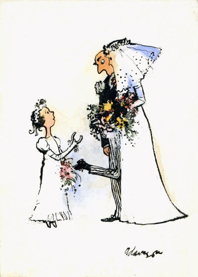 Tacón de herradura de boda de George Adamson