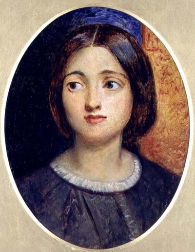 Cabeza de una niña de George Adolphus Storey