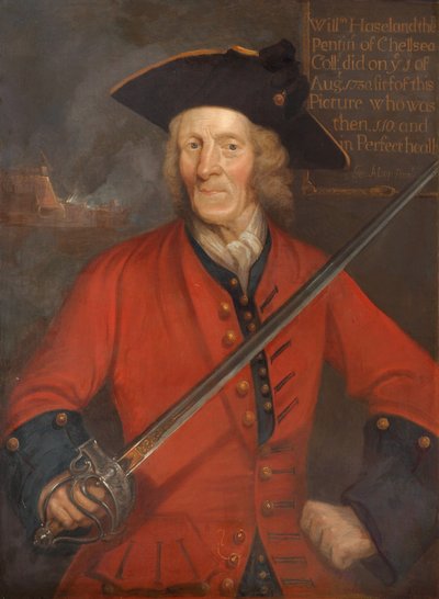 Pensionista William Hiseland, 1730 de George Allsop